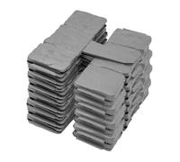 Kct 4 Pack- Stone Slab Garden Lawn Border Edgings - 40 Pieces Total