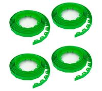 Kct 40M Metre Green Flexible Plastic Lawn Edging Grass Border With Pegs Garden Edger Heavy Duty Flower Bed