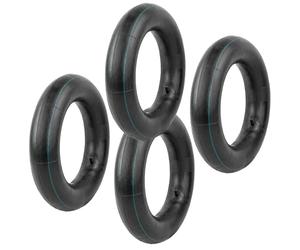 KCT 4Pcs 4.80 4.00-8 Straight Valve TR13 Stem Wheelbarrow Inner Tube For Carts, Trucks and Sack Barrows
