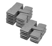 Kct 5 Pack- Stone Slab Garden Lawn Border Edgings - 50 Pieces Total