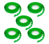 Kct 50M Metre Green Flexible Plastic Lawn Edging Grass Border With Pegs Garden Edger Heavy Duty Flower Bed