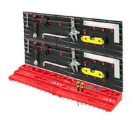 KCT 54 Pcs Wall Mount Hand Tool Organiser Garage Storage Shelves Hangers Panels