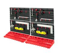 KCT 54 Pcs Wall Mounted Storage Shelves Tool Rack Board Wall Organiser Shed Garage DIY