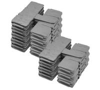 Kct 7 Pack- Stone Slab Garden Lawn Border Edgings - 70 Pieces Total