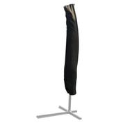 Kct Black Protective Weather Resistant Cantilever Parasol Cover 3.5M 3M