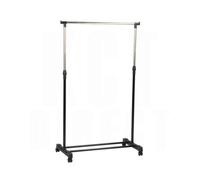 Kct Clothes Rail On Wheels - Single Adjustable Rack