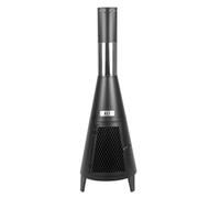 Kct Contemporary Chiminea - Outdoor Fire Pit With Chimney And Poker