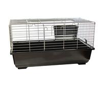 KCT Dark Grey Single Level Indoor Pet Animal Run Cage - 80cm