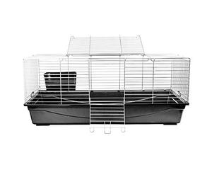 KCT Dark Grey Single Level Indoor Pet Cage Rabbit Animal Guinea Pig - 120cm