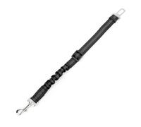 KCT Dog Seat Belt Clip Lead - Black