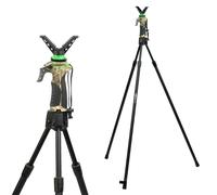 KCT Fiery Deer GEN 3 Shooting Stick Tripod Air Rifle Universal Trigger Gun Rest Mount Stand Adjustable Support for Hunting Telescopic