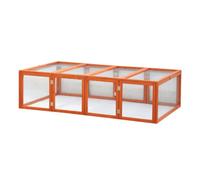 Kct Folding Pet Run For Small Animals Large Foldable Outdoor Enclosure Rabbit Guinea Pig Ferret Bunny Collapsible Wooden Shelter