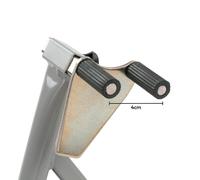 KCT Front Heavy Duty Motorcycle Stand Front Rear Wheel Cradle Paddock Adjustable Motorbike Lift Jack