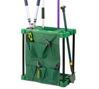 Kct Garden Tool Storage Rack Organiser Holder Tidy For Shed Garage Accessories Solutions Freestanding Plastic Trolley Spade Rake