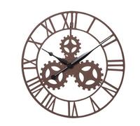 Kct Home Large Vintage Gear Design Wall Clock Art Deco Steampunk Roman Numeral