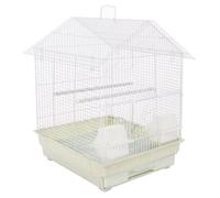 Kct Indoor Bird Cage Lima Plus Exotic Portable Small - White