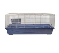 Kct Indoor Cage Rabbit Small 120Cm Single Level Dark Blue Bunny Run Animal Pet House