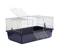 Kct Indoor Cage Rabbit Small 60Cm Single Level Dark Blue Pet Bunny Run Animal Travel House