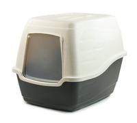 Kct Large Cat Litter Box/tray/pet Loo Enclosed Hooded Enclosure - Black
