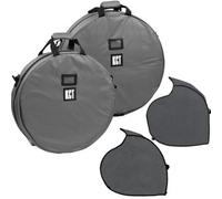 Kct Motorbike Front And Rear Back Single Wheel Protective Waterproof Bags Zip Up Storage Transport & Motorcycle Tyre Warmer Covers