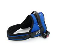 KCT No Pull Dog Harness Large Blue - Soft Padded Adjustable Vest Easy Control