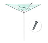 Kct Rotary Washing Line 4 Arm Airer - 50M Drying Area