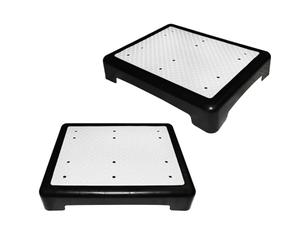 KCT Twin Pack Outdoor Anti Slip Half Step Mobility Aid - Front Back Door