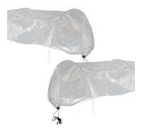 Kct Twin Pack Pe Grow Tunnel Allotment Greenhouse