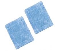 Kct Twin Pack Replacement Microfibre Soft Cloth Removable Pad For Telescopic Handheld Cleaner