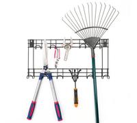 Kct Wall Mounted 2 Tier Metal Tool Rack Organiser