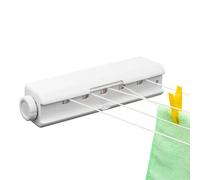 Kct Washing Line - 5 Line Retractable Laundry Airer - 18M Drying Area