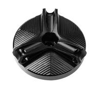 KCTAKXMRA Motorcycle Engine Oil Filler Cap Screw C For D HYPERMOTARD 821 / HYPERSTRADA 821 2013-2015 Motorcycle Accessories Engine Oil Filler Cap Plug Master Reservoir Cover(BLACK)
