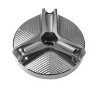 KCTAKXMRA Motorcycle Engine Oil Filler Cap Screw C For D HYPERMOTARD 821 / HYPERSTRADA 821 2013-2015 Motorcycle Accessories Engine Oil Filler Cap Plug Master Reservoir Cover(Gris)