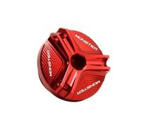 KCTAKXMRA Motorcycle Engine Oil Filler Cap Screw C For D MONSTER 696 697 795 796 797 8211200 1200S 1100 EVO CNC Aluminum Engine Oil Filler Cap Plug Cover Cap(RED)