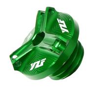 KCTAKXMRA Motorcycle Engine Oil Filler Cap Screw C For YAMAHA YZF R3 R25 R6 R1 2013-2021CNC Alumimun Engine Oil Filler Plug Fuel Tank Gas Screw Cap YZFR6 YZF M28*3.0 Motorcycles(GREEN)