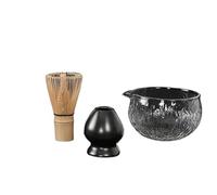 KCTRELTQS 1pc Matcha Set Accs Matcha Holder Matcha Bowl for Kitchen(4pcs-Black)