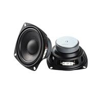 KCTRELTQS 2Pcs 4 Inch Audio Speakers 4 Ohm 20W Full Range Loudspeaker Home Theater Tweeter Midrange Woofer Sound Amplifier Speaker