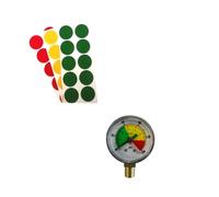 Kcts Ltd Gauge Marking - Circles, Color: Red, Green, Yellow, Size: 25 Mm Diameter
