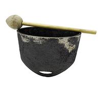 KCUZO Iron Singing Bowl Religious Sitting Taoist Meditation Percussion Instruments of Music Instruments