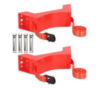 Kcvzitrds 2Pcs Propane Tank Holder, Gas Cylinder Holder,Cylinder Wall Mounted Bracket,Gas Cylinder Holder for Rv Water Softener,A