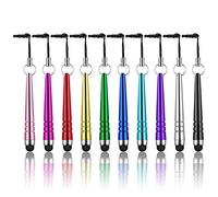 Kcvzitrds 40 Pieces Short Stylus Pens Universal Press Screen Pens Capacitive Stylus Compatible for, Tablet