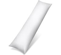 KD HOME EVERYTHING YOU NEED Full Body Bolster Pillow, Hollowfiber Filling, Long Pregnancy Support Pillow for Maternity and Side Sleeping, Multiple Sizes (5 Feet)