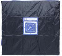 KD Willmax Full Zipper Carrom Board Cover by KNK - Waterproof, Ripstop Nylon, 3 Sizes (BullDog)