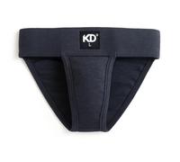 KD Willmax KNK Men’s Gym Supporter with Back Cover | 100% Organic Cotton Jockstrap with Cup Pocket | Sports Fit (UK, Alpha, XXL, Regular, Regular, Standard, Navy Blue)