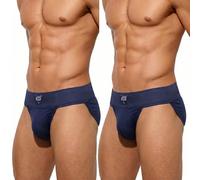 KD Willmax Men’s Regent Gym Jockstrap Cotton Supporter | Soft Waistband | Full Back Coverage | Sports Fit (UK, Alpha, 3XL, Regular, Regular, Navy Blue - Pack of 2)