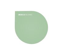 KD89 Beco Technic - Watchmaker's Desk Mat - Green - Non-Slip and Anti-Static, Drop Shape - Size 165mm x 165mm