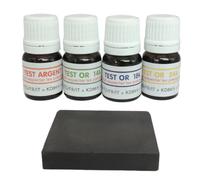 KD89 Gold Test Reagent Kit - 14-18-24 Carat & Silver, 2.5ml, Reusable Bottle, Multi-Language Instructions