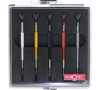 KD89 Swiss Made Watchmaker's Screwdriver Assortment with Ball Bearings MSA01.020-A (0.60, 0.80, 1.00, 1.20, 1.40 mm) 5-Piece Watchmaking Tool Set
