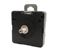 KD89 UTS Quartz Movement/Mechanism for Clock - Accessories Included, Screws for Clamping and Wall Hanger, Nut and Rubber Washer - Made in Germany (Short Barrel - 11 mm)