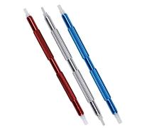KD89 Watchmakers Tools for laying aluminium needles, scratch free dials, set of 3 with delrin tips., Blue
